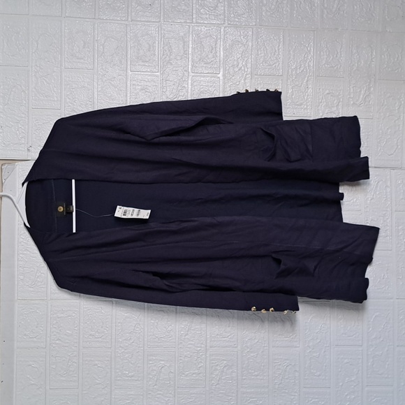 JM Collection Button-Sleeve Flyaway Cardigan Sweater - Picture 4 of 9